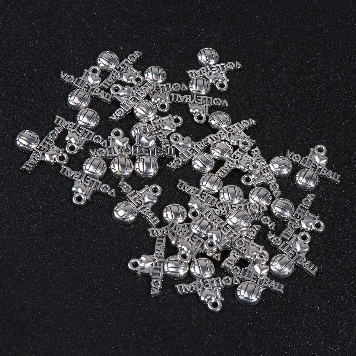 

45 Pcs Alloy Jewelry Necklace Charms Pendant Fitness DIY Pendants Making Pendent