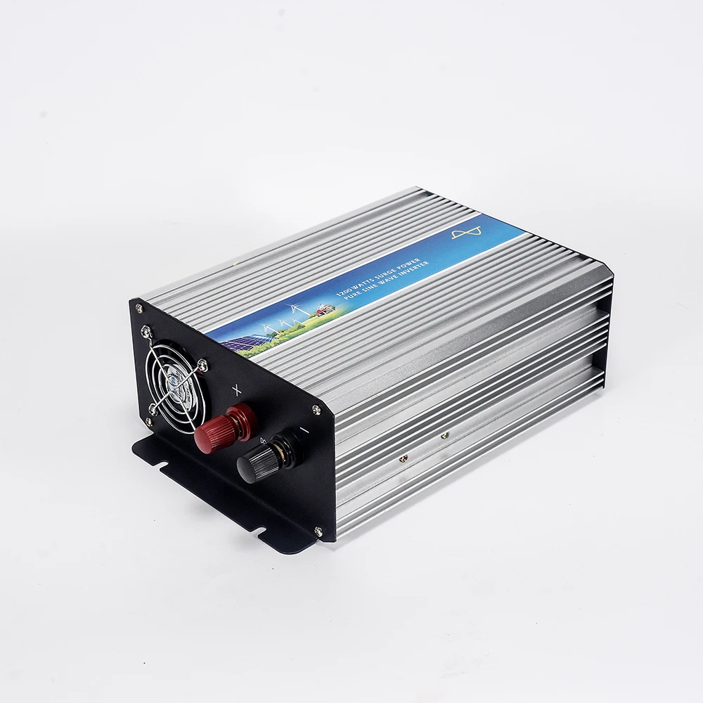 Power Inverter 5000W 10000W 2000W DC 12V 24v 48v To AC 220V Transformer with USB Universal Socket Charge with LED Display for RV