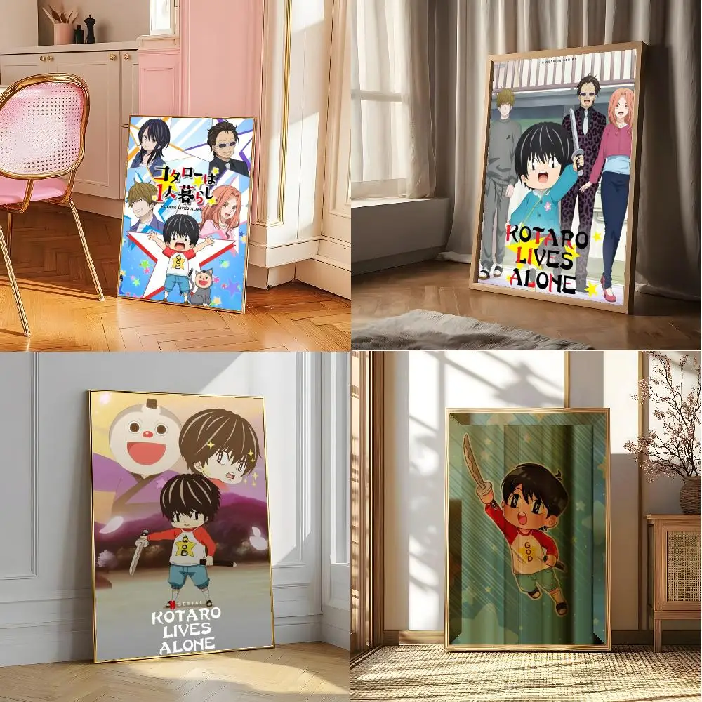 K-kotaro Lives Alone ANIME Poster Posters Sticky Vintage Room Home Bar Cafe Decor Kawaii Room Decor