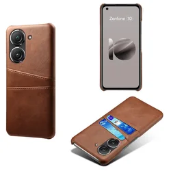 Premium Leather Case For Asus Zenfone 10 Cases Zenfone9 Phone Cover with Card Slot Back Shell Fundas Protect Capa