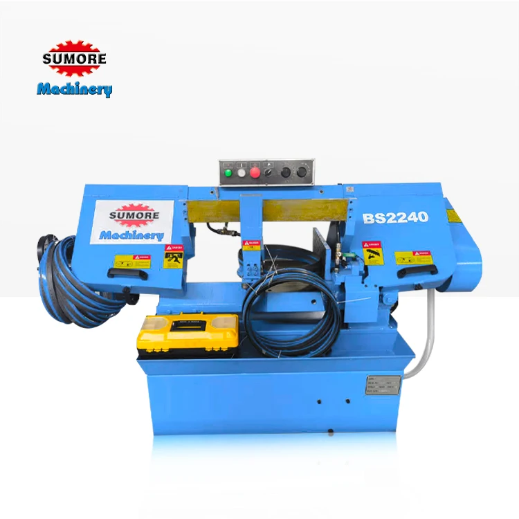 BS2240 Horizontal Bandsaw Cheap Metal Band Saw Machine Medium -duty Metal Cutting Band Sawing Machinery