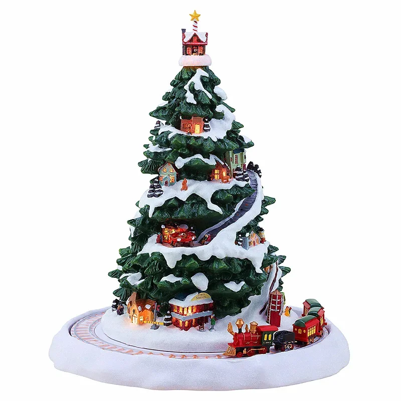 Christmas tree girlfriend birthday gift sir music box boy and girl Christmas gift