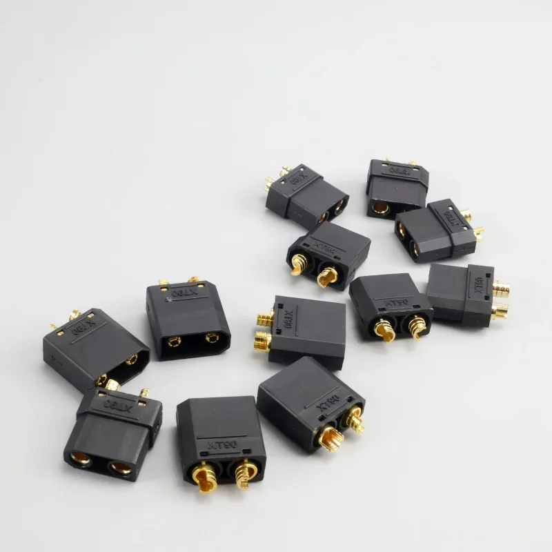 

Новые 5 пар черных разъемов XT90 XT-90 XT90H «папа» и «мама» для двигателя RC Lipo аккумулятора ESC и зарядного провода