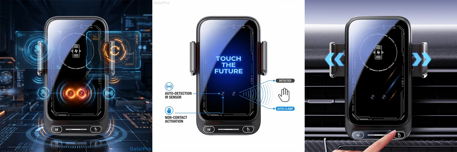 Entwickelt für BMW X5 G05 2024 2025 2026 Telefonhalterung Auto Magnetische Halterung Intelligente Sensorik Kabelloses Laden Ein-Knopf-Entriegelung – Detail 21