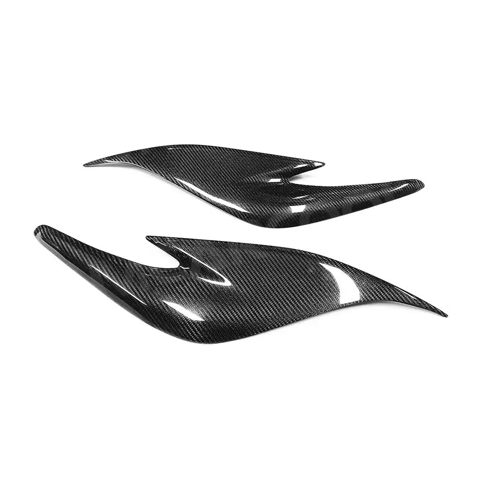Real Carbon Fiber for Toyota Prius ZW30 JDM 2012-2015 Car Front FogLamp Cover Trim Strip Bumper Lip Canard Decoration Accessorie view 3
