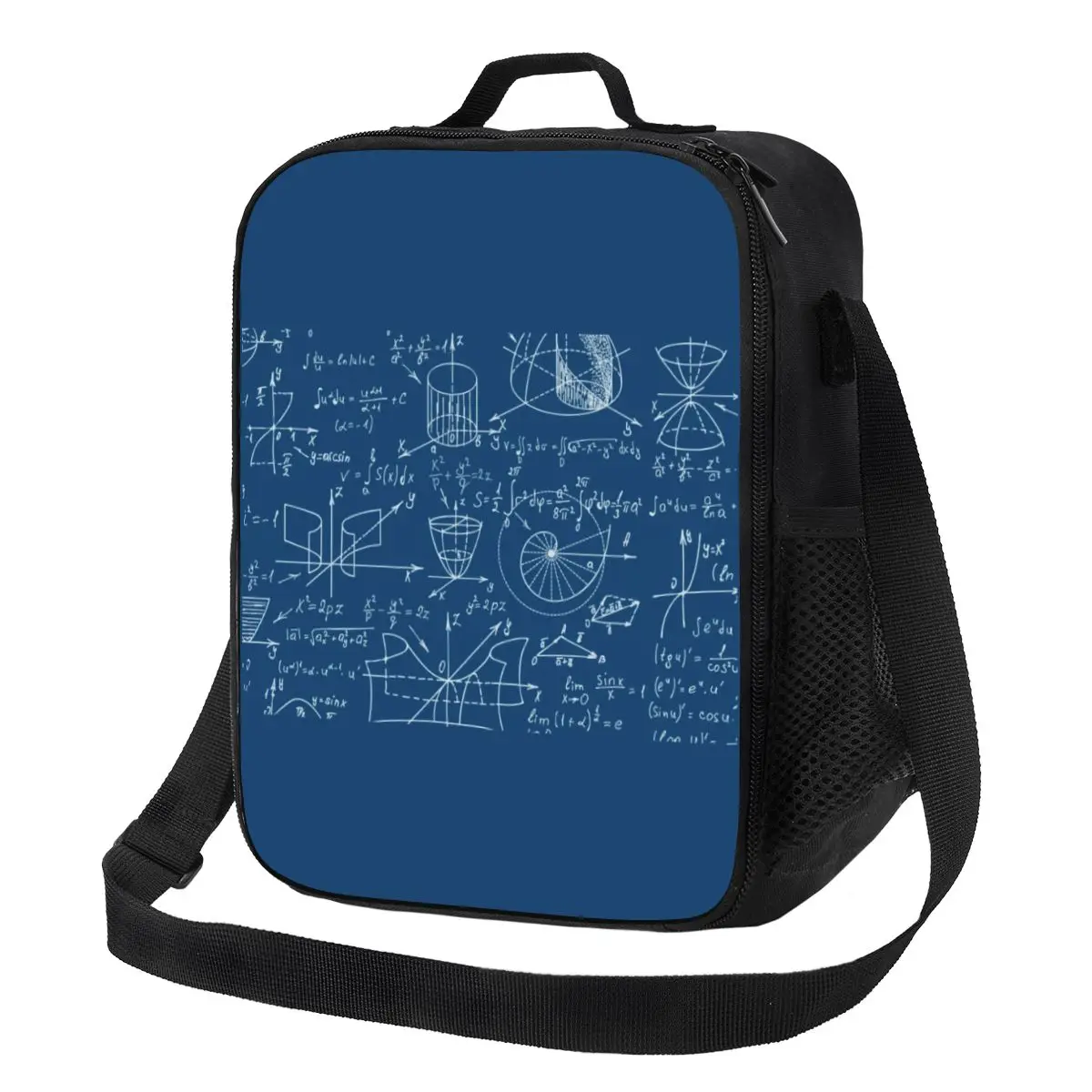 Custom Nerd Math Lover Lunch Bag uomo donna Thermal Cooler coibentato Lunch box per ufficio per adulti