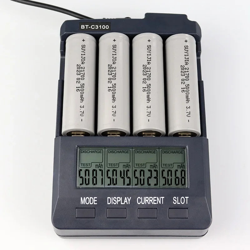 Original 21700 3.7V 5000mAh Rechargeable Li-ion Battery for Camera Flashlight Microphone Shaver Toy Replacement Battery