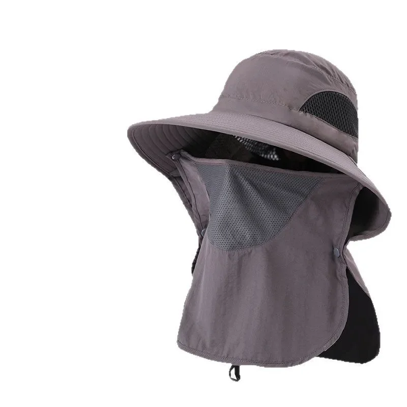 2026 Breathable Wide-Brim Bucket Hat: Quick-Drying Sunshade & Sun Protection for Men Women – Perfect for Outdoor Mountaineering