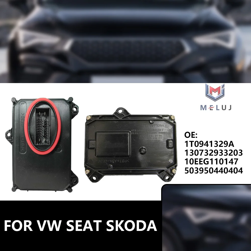Xenon Headlight AFS Cornering Control Module 1T0941329A 130732933203 For VW Seat Skoda Bi-Xenon Adaptive Light Car Accessories