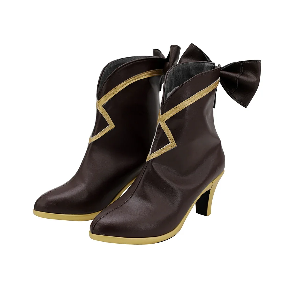 Witch Spring 4 Ruddy Eye Cosplay Stiefel High Heel Lederschuhe nach Maß