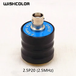 Wishcolor 2MHz ZT-12 (Black Shell) Ultrasonic Thickness Gauge Probe Suitable for Ultrasonic Thickness Meters