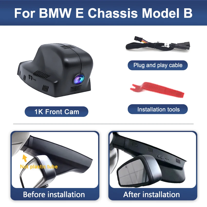 Nieuwe 4K Auto DVR Wifi DVR Video recorder dash cam Voor BMW 1 3 5 7X1X3X5X6M Serie E60 E61 E65 E66 E70 E72 E83 E84 E88 E92 E93