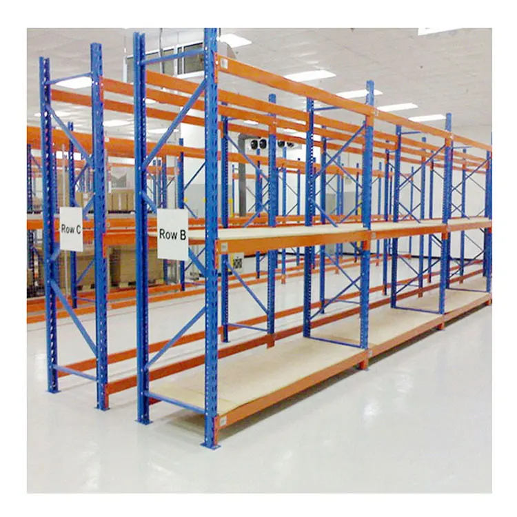 Custom Heavy Shelving 300 Kg layer Garage Black 4 Tier Warehouse Storage Metal Stacking Shelf Rack Unit for Warehouse