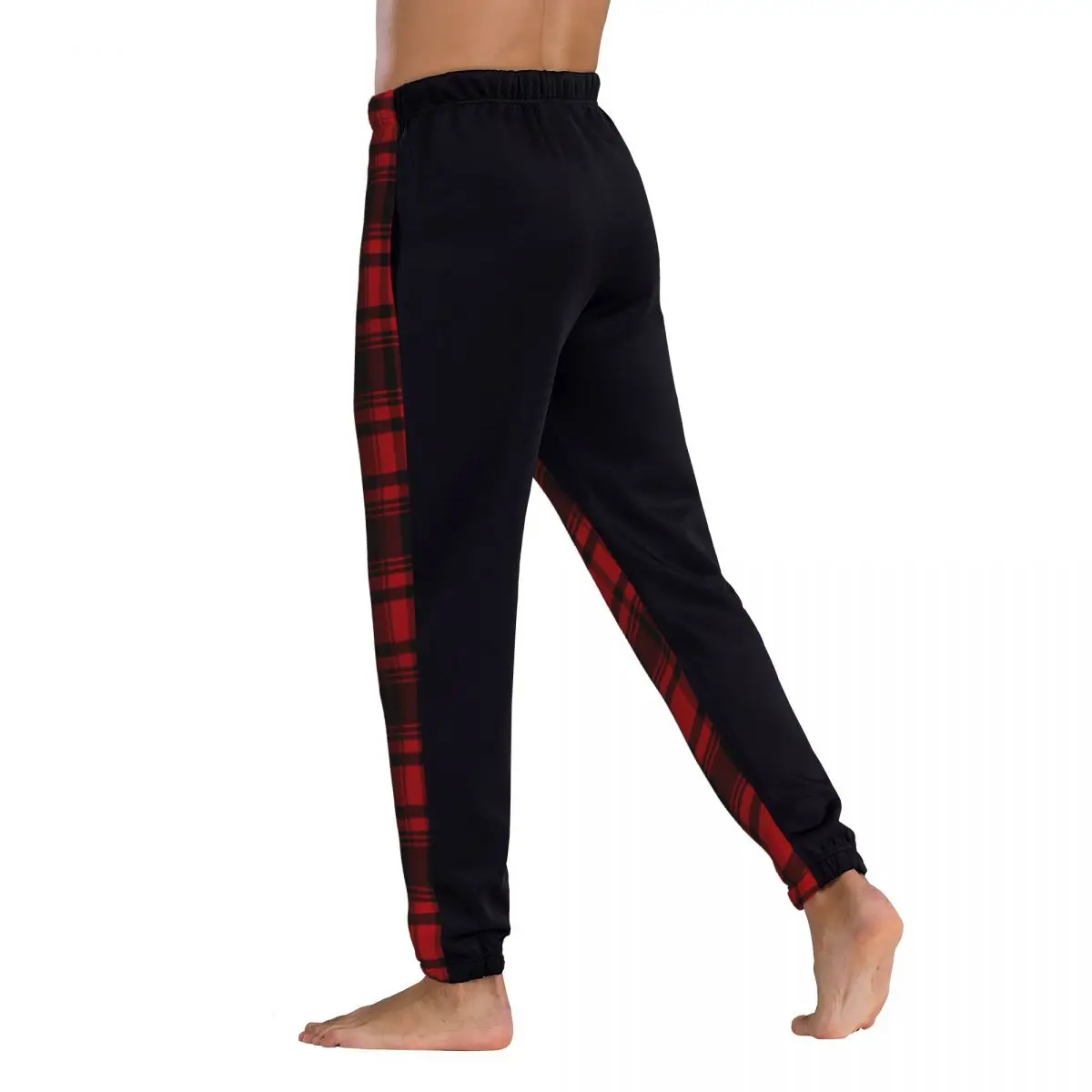 Viser de survêtement de jogging décontractés pour hommes, pantalons à carreaux tartan, pantalons de survêtement pour hommes, Fjdehors