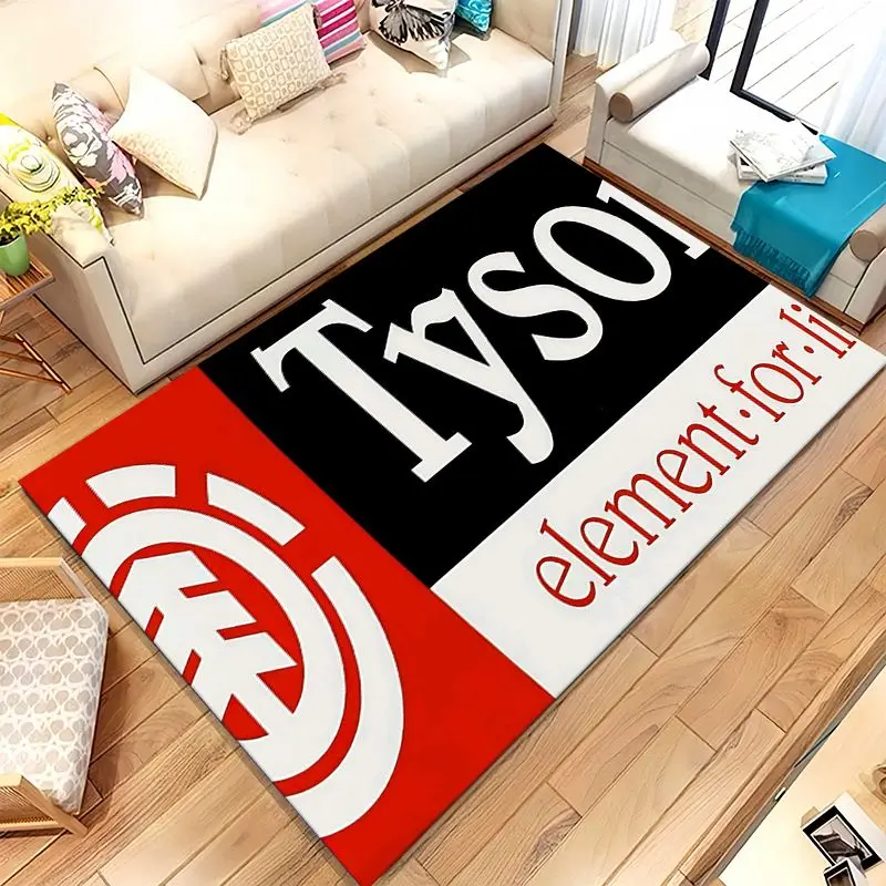Boardsport Logo E-Element Skateboards Soft Non-Slip Large Area Rug for Living Room,Bedroom Carpet Mat for Sofa,Home Decor Gift