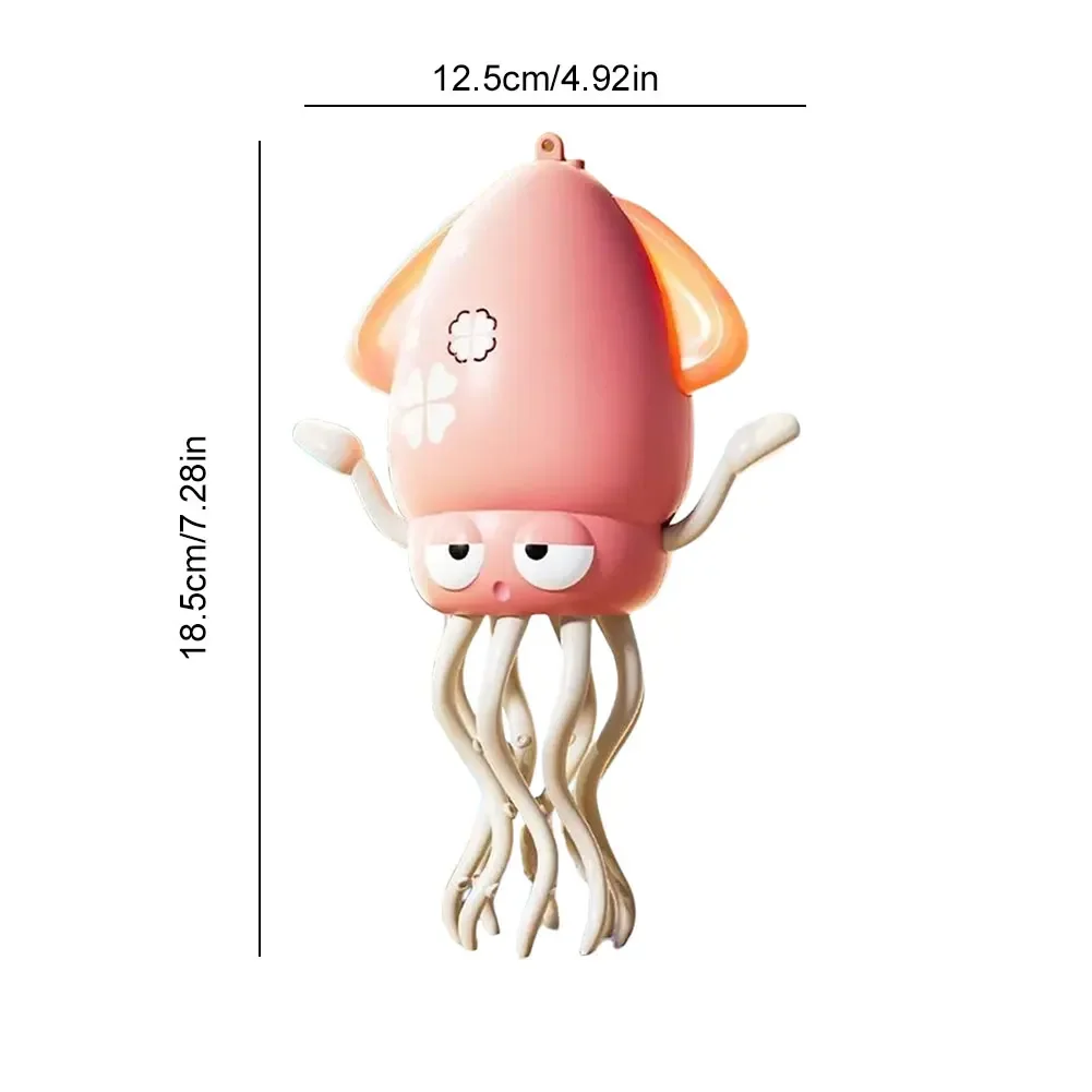 

【Brand Patent】Dancing Octopus Electric Toy With Music Light Decompression Toys Obstacle Avoidance Tummy Time Toys Children Gifts