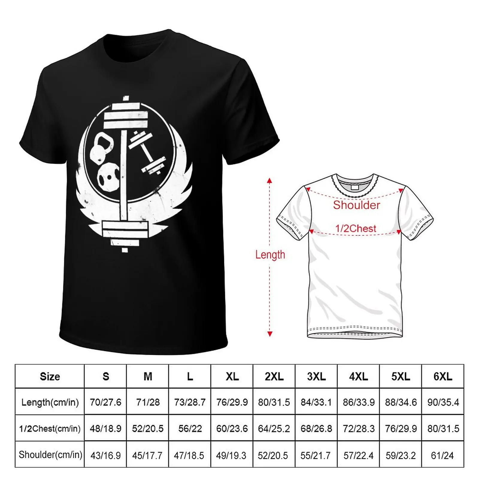 Power Dead End Post Apocalypse Doomsday Cunning Brotherhood Of Steel Gym Edition White And Aged Funn T-Shirt