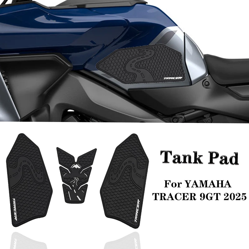 

New Motorcycle Non-slip Side Fuel Tank Stickers Waterproof Pad Rubber Sticker For YAMAHA TRACER 9GT Tracer9gt tracer9 gt 2025