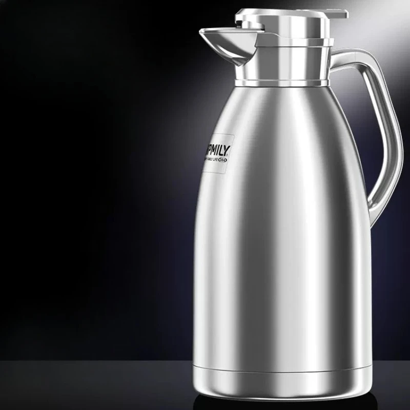 

Термос LMM для дома, из нержавеющей стали, с теплоизоляцией, большой емкости, для кипятка и горячих напитков