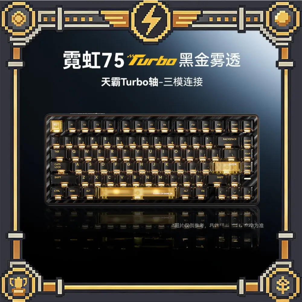 VGN Neon75 Turbo Magnetic Switch Mechanical Keyboard Wireless Dual 8K Gaming Keyboard Low Latency E-sports Keyboard Pc Gifts