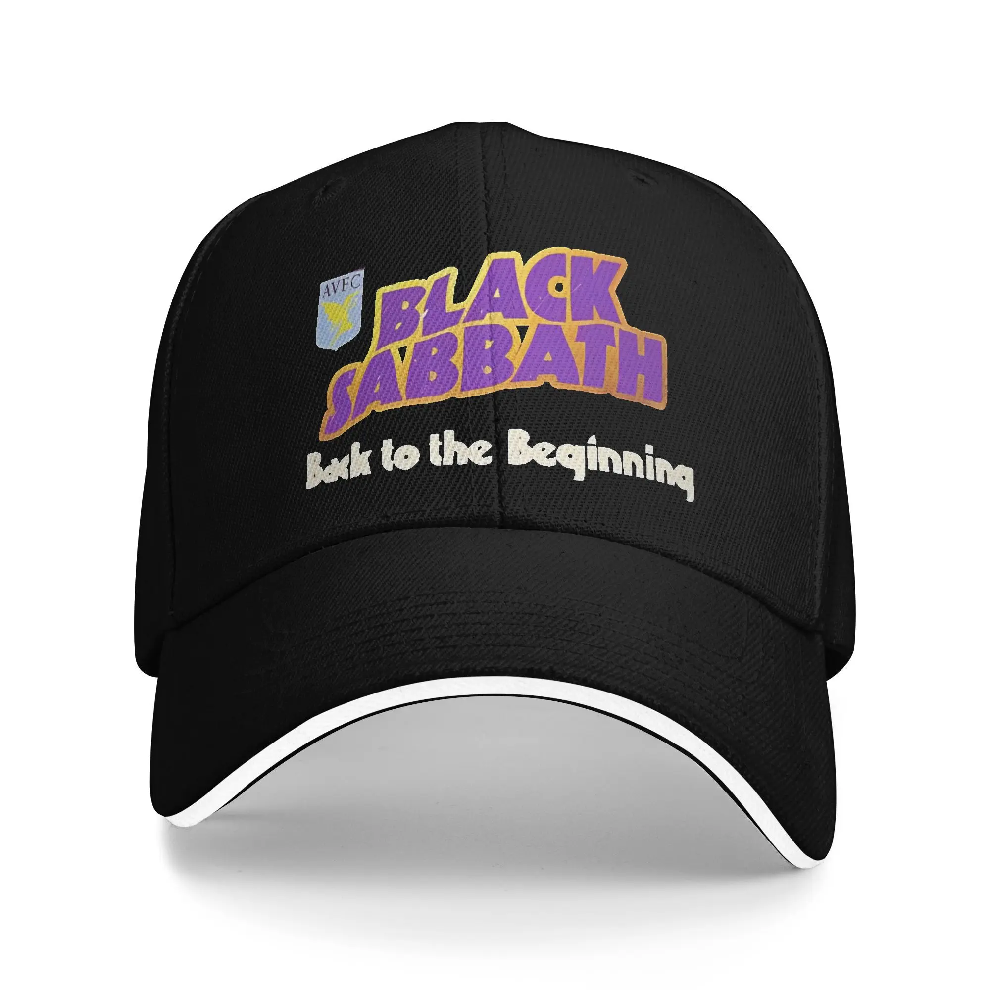 

Black Sabbaths Back to the Begunning Final Show Golf Cap Merchandise Vintage Casquette For Travel Headewear Adjustable Fit