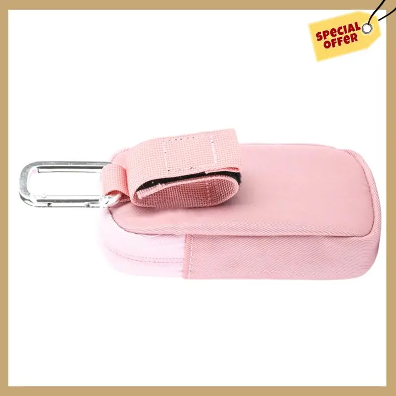 Stabilna przenośna torba do przechowywania MP3/MP4 z klamrą, pyłoszczelna, z wygodnym przezroczystym okienkiem do bezpośredniego obsługi