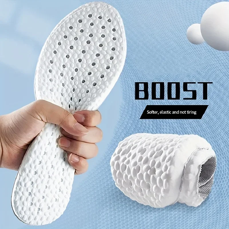 

New Orthopedic Memory Foam Sport Insoles Shoes Sole Cushion Running Shock-Absorbant Breathable Deodorization EVA Soft Shoe Pads