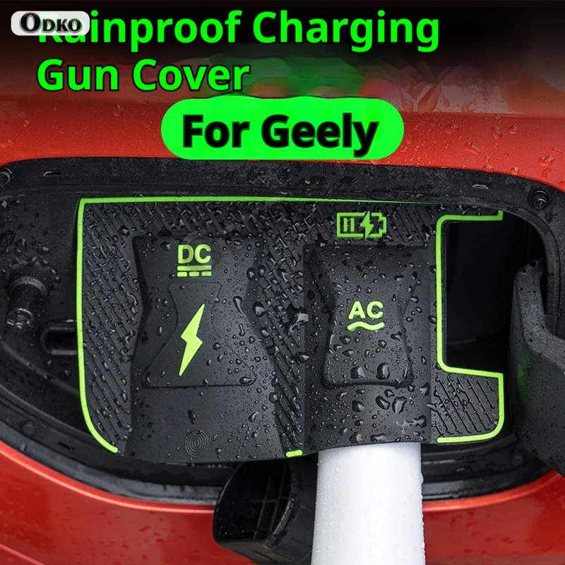 For Geely Starlight 8 Galaxy E5 E8 L6 L7 M9 Dedicated New Energy Car Charging Port Waterproof Protector Cover Gun Rain Cover