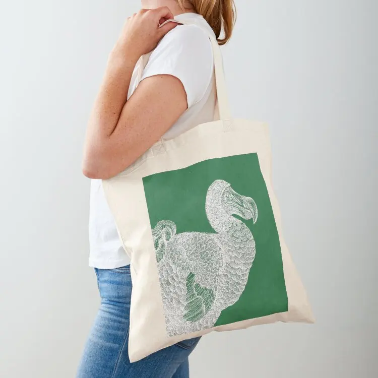 Bolso tote Dodo (verde), bolso tote para hombre, bolsos para mujer, bolsos personalizados