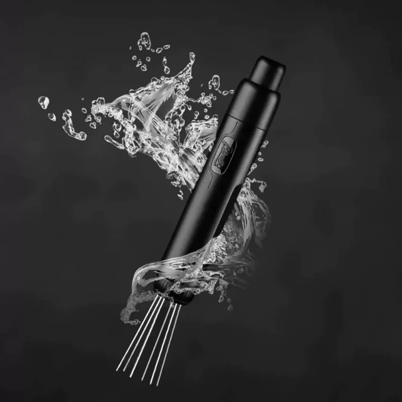 Bincoo Retractable Magnetic Stainless Steel Coffee Tamper Needle Coffee Powder Uniform Powder Stirring Needle Barista Tool