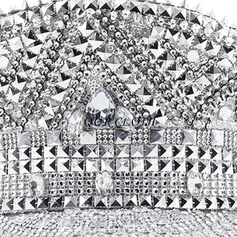 

Шляпа капитана сцены с заклепками, матросская шляпа для мужчин и женщин, танцующих комиков, актеров Y1AC