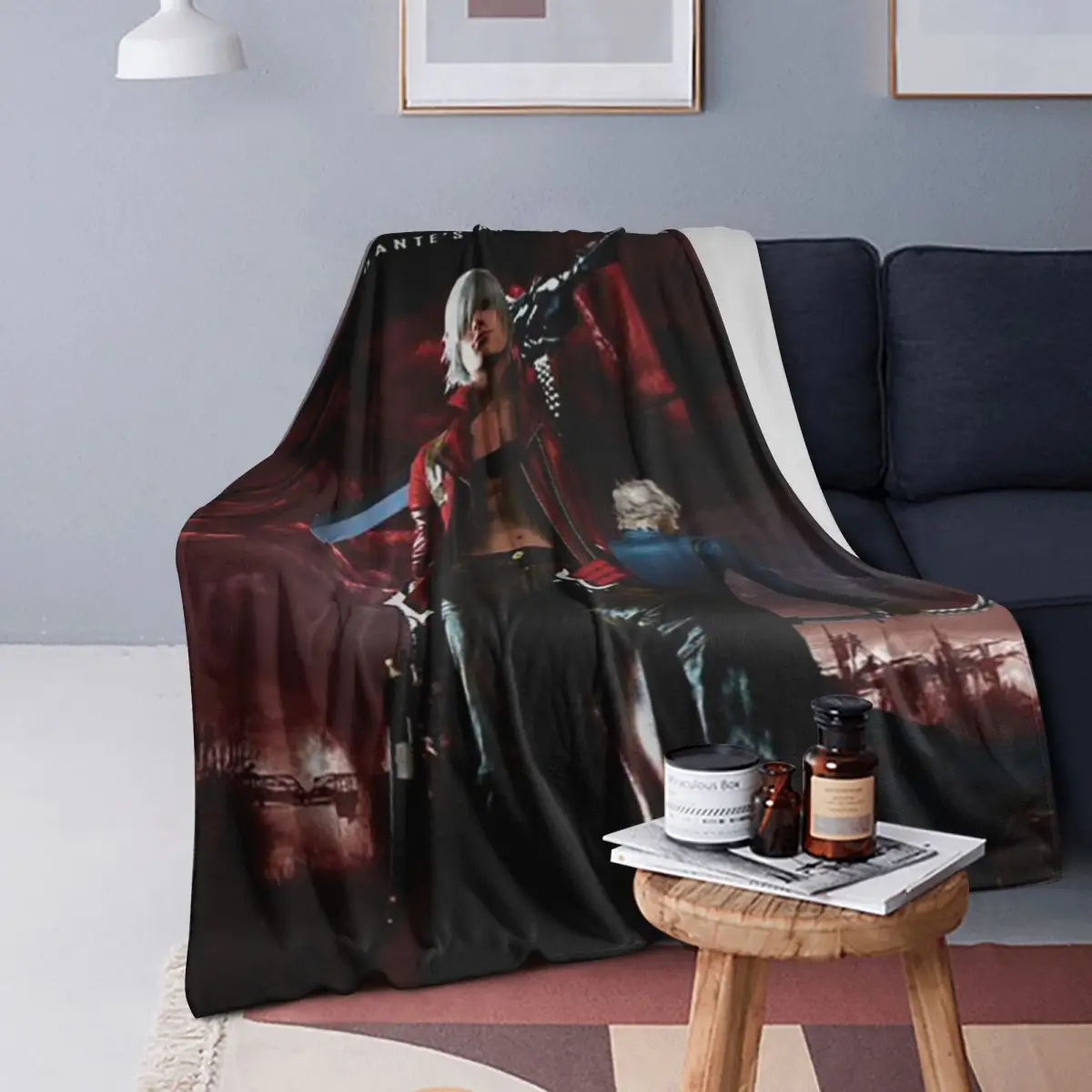 

D-Devil May Cry DMC игровые геймерские одеяла мягкое теплое фланелевое одеяло постельное белье для кровати гостиной пикник путешествия домашний диван