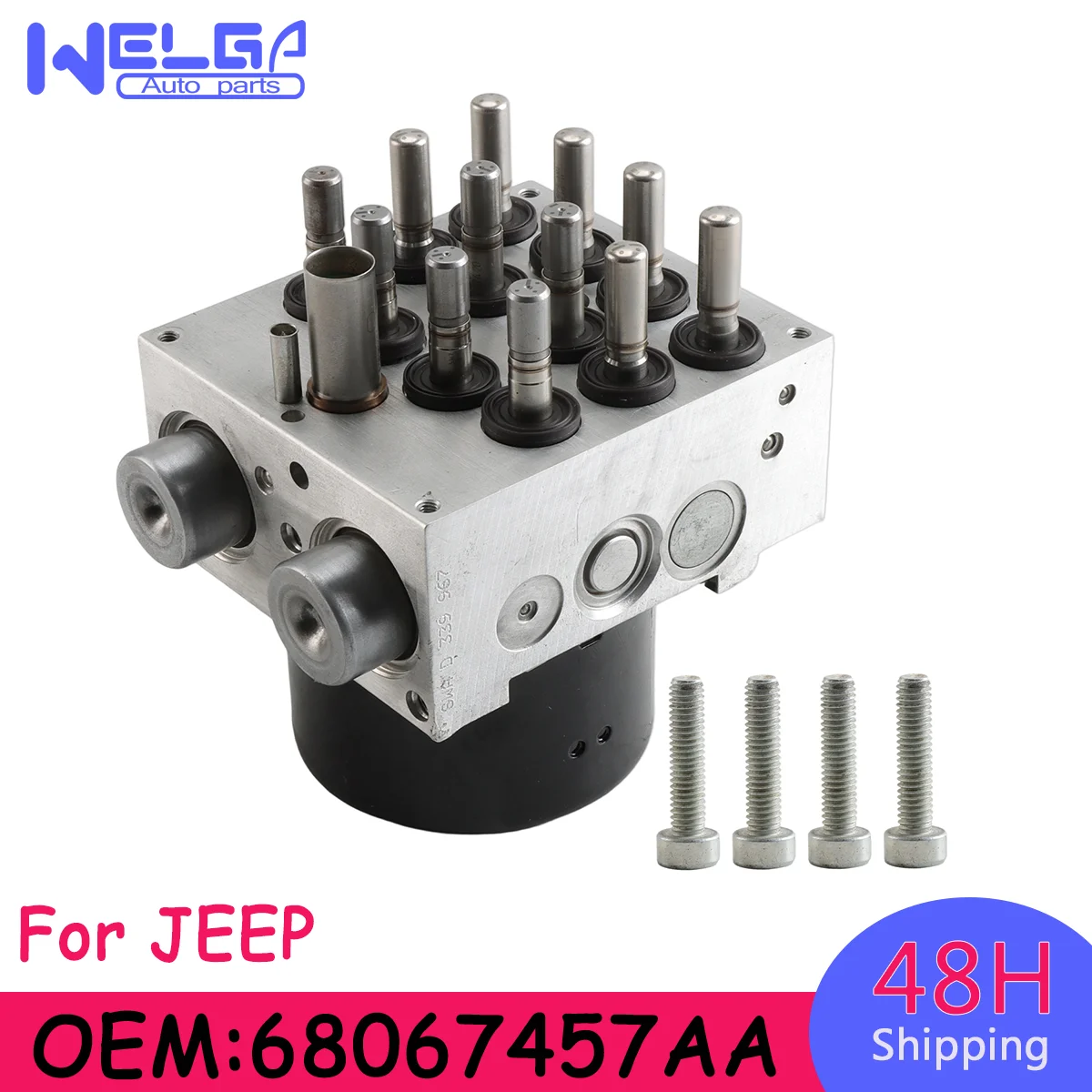

ABS Control Pump No Module For JEEP WRANGLER 2010 2011 2012 2013 2014 2015 2016 2017 2018 68067457AA Car Accessories