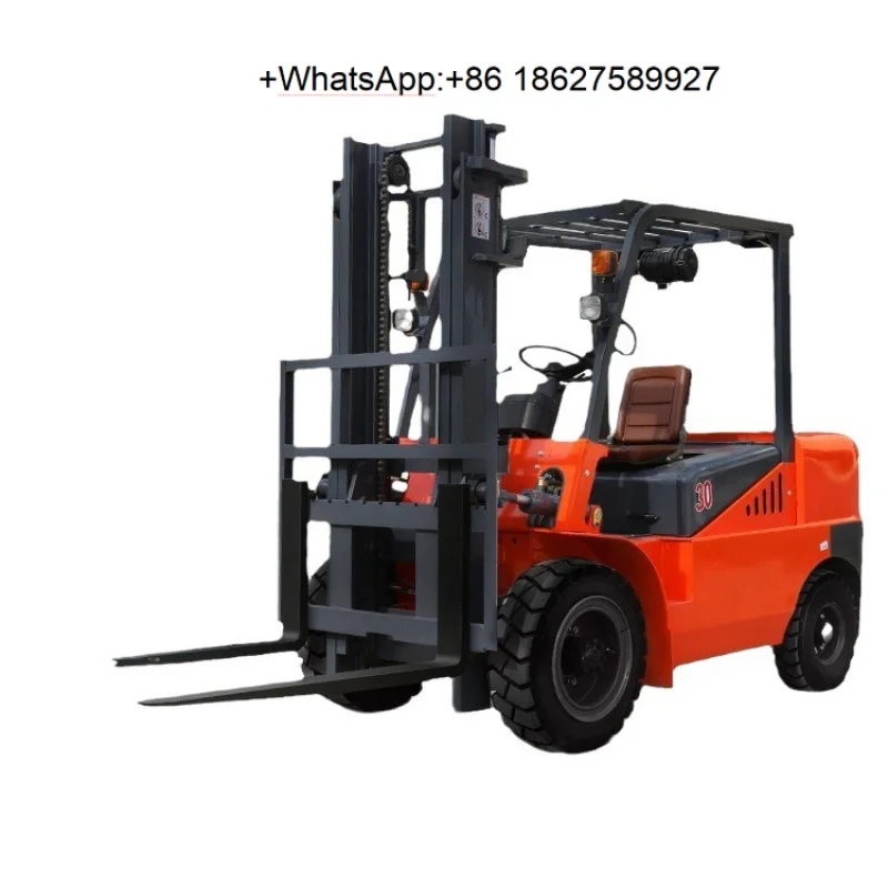 1Ton Four-wheel Automatic Lifting Truck Rider Style Stacker Warehouse Handling Equipment