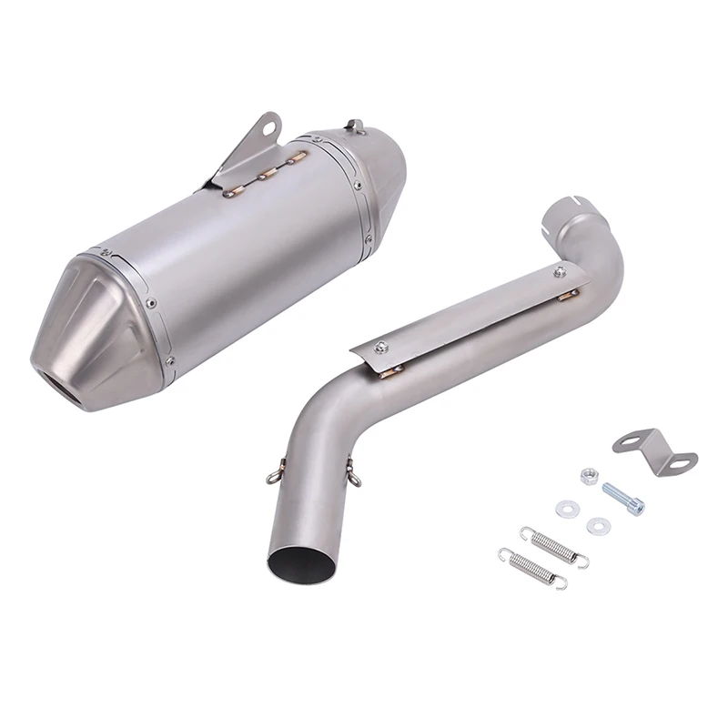 

For VOGE 625DS DS625X 2025-2026 Motorcycle Full Exhaust System Mid Link Piep Escape Moto Muffler DB Killer Stainless Steel