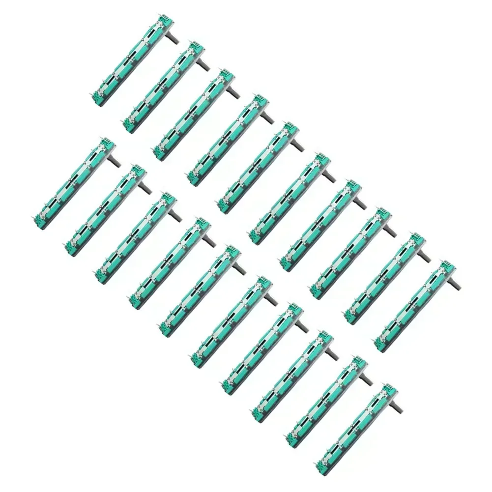 Straight Dual Linear Slide Potentiometer Handle Fader Variable Resistor Mixer For Home Improvement Tool Accessory