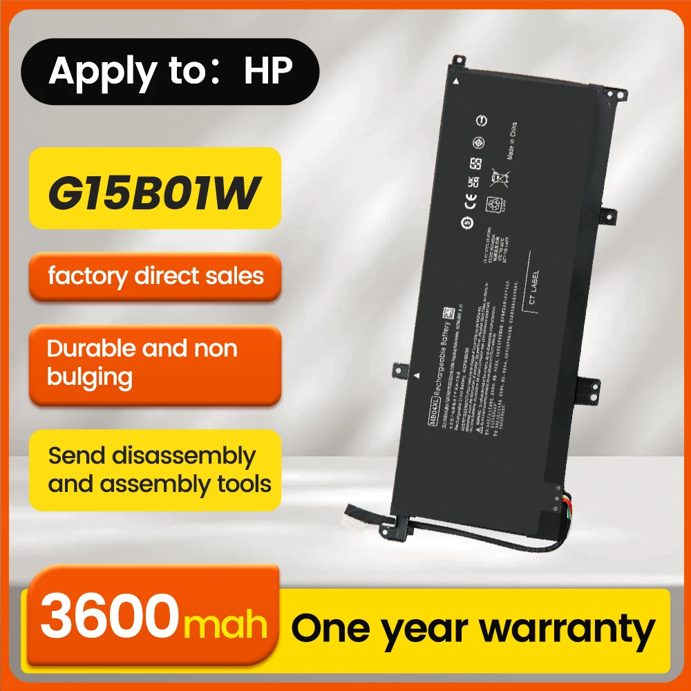 

BNN MB04XL Laptop Battery for HP X360 15-AQ103NO 843538 -541 844204 -850 TPN-W119 HSTNN-UB6X series 15-AR002UR M6 M6-AQ103DX