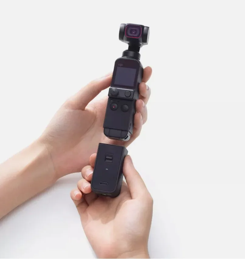 DJI Osmo Pocket 2 مقبض افعل كل شيء ، وحدة مدمجة ، بلوتوث ، جهاز استقبال ميكروفون لاسلكي ، مستخدم