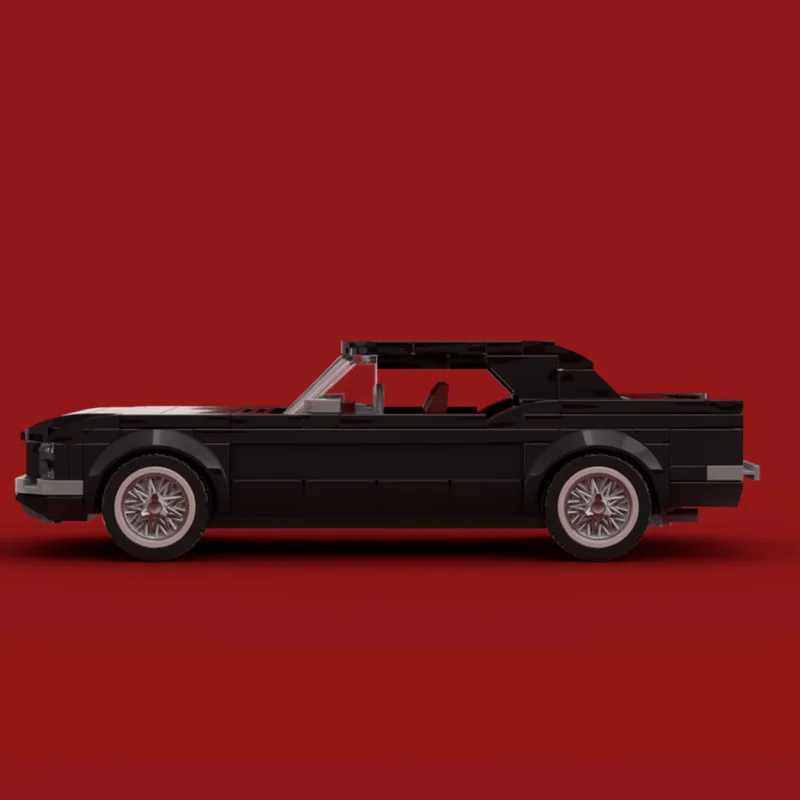 314 ELEMENTÓW Sportowy samochód Mustang Coupe MOC Personalizowany Modułowy Zestaw Klocków Edukacyjny Model z Klocków do Samodzielnego Montażu Prezent