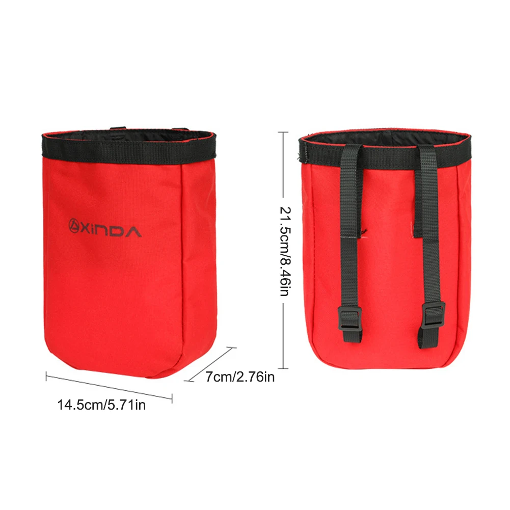 2L Climbing Exploration Bag Waterproof Outdoor Equipment Tool Bag Elastic Drawstring Closure Pouch High-Altitude Operation Bag