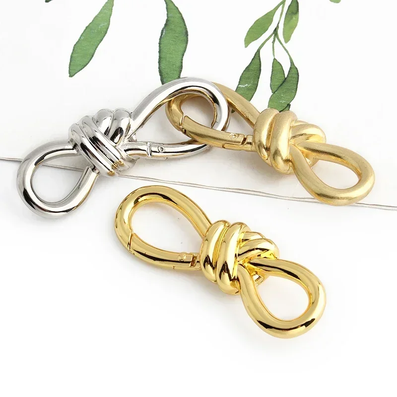 5-10-50PCS Open Metal Spring Gate Ring For Bags Handles Handbag Shoulder Belt Strap Dog Chain Snap Clasp Clip Hooks Accessories