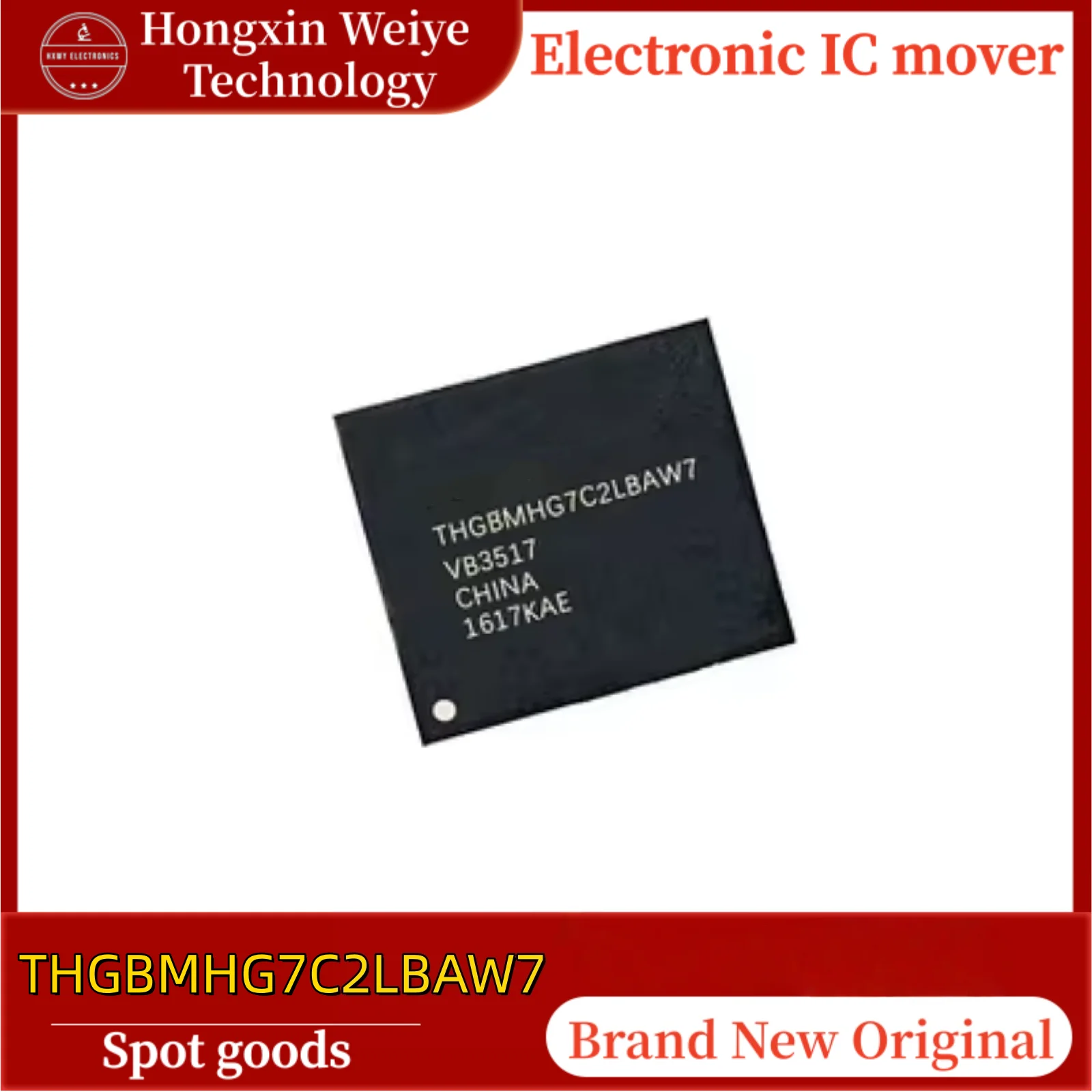 

2/10 pcs THGBMHG7C2LBAW7 BGA153 EMMC memory storage chip brand new in stock free shipping