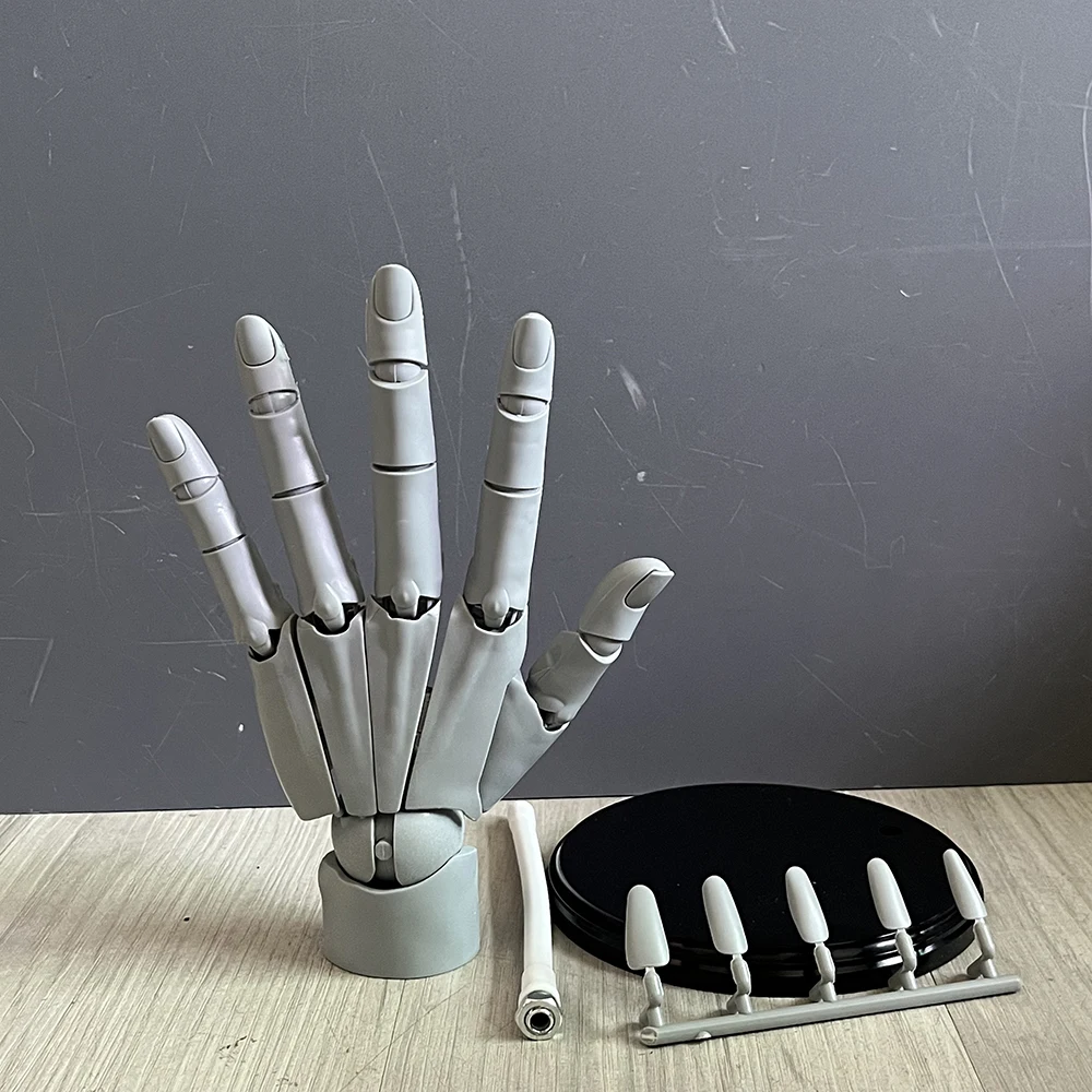 1:1 Handgelenk-Finger-Bionik-Actionfigur, linke und rechte Hand, Simulation zum Zeichnen, Skizzieren, Kunstmalerei, Anime-Körper, bewegliches Handmodell – Detail 26