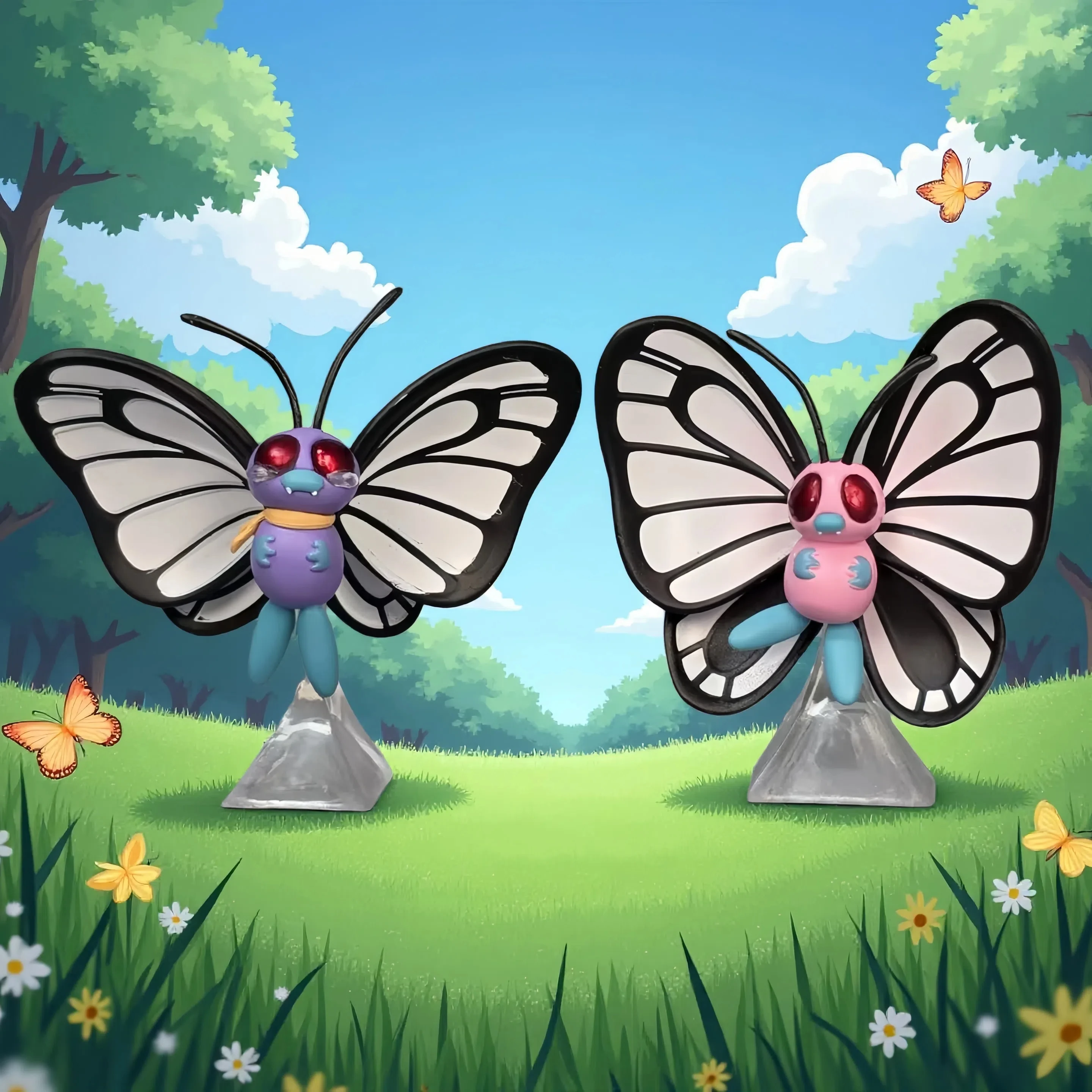 pokemon-casal-borboleta-9cm-pikachu-fada-barada-borboleta-modelo-decoracao-de-mesa-brinquedo-presente-colecao