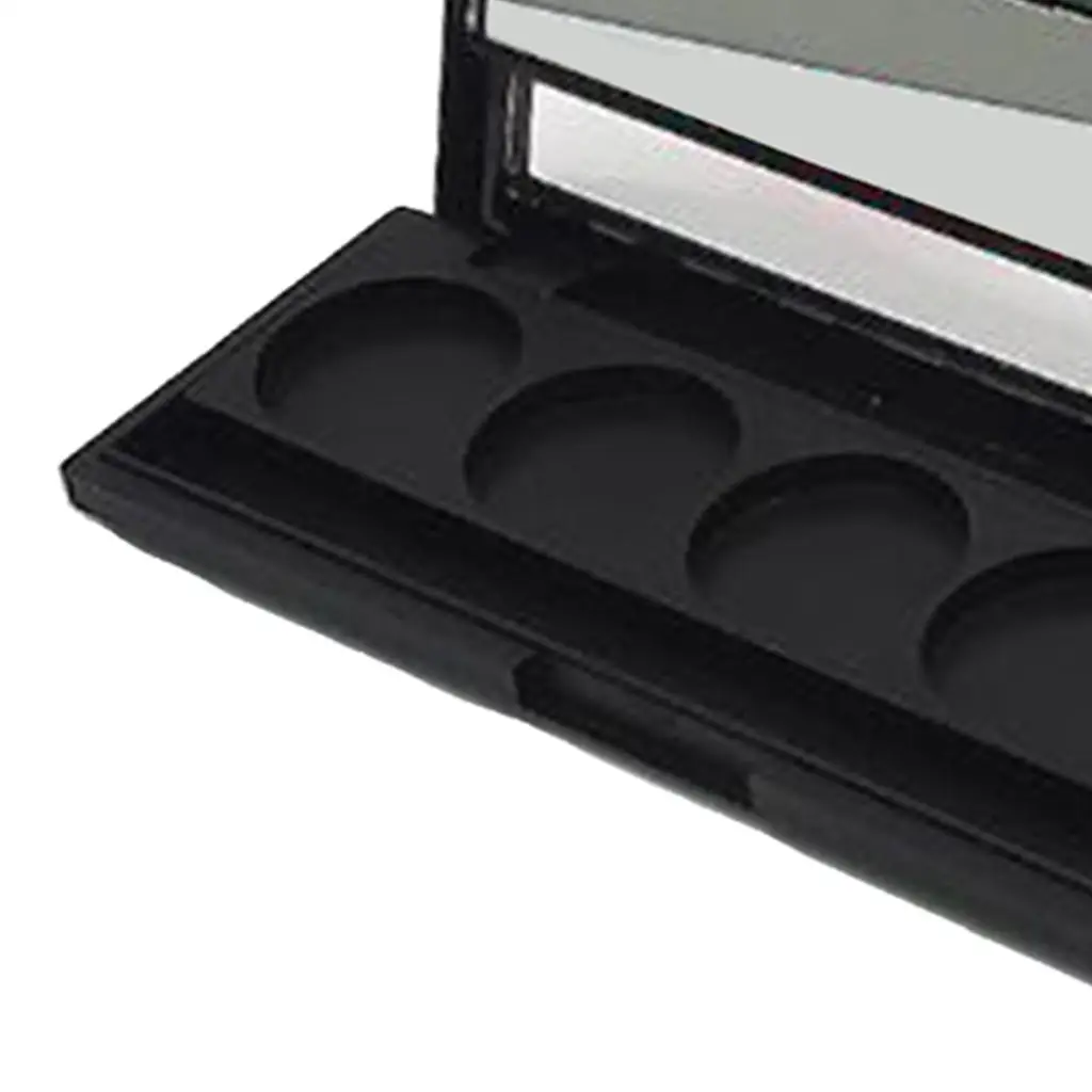 Custodia in plastica per palette abbronzante per trucco, fard, ombretto, rossetto, con slot per pennello