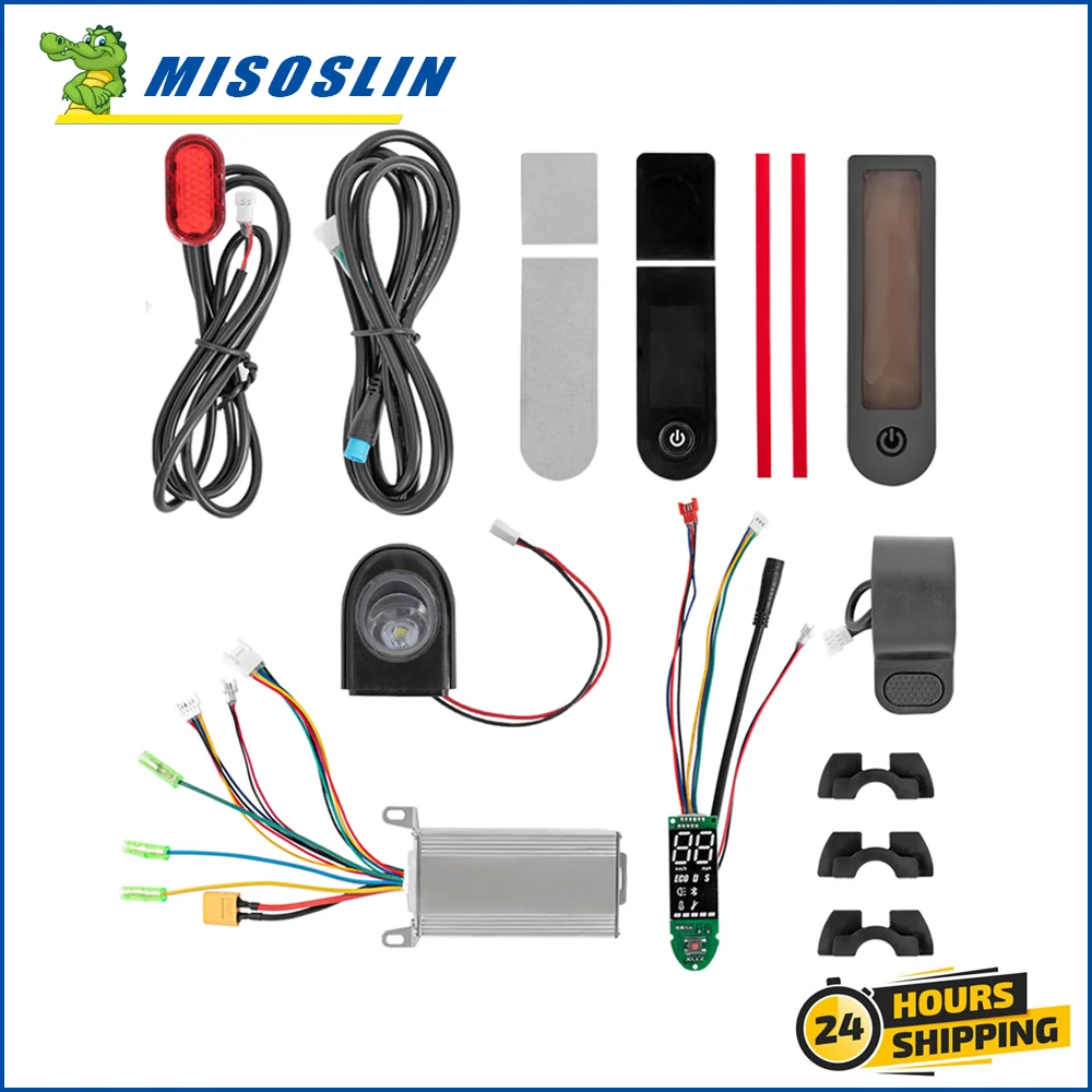 Dashboard Controller Board Accelerator Connecting Cable Display Silicone Cover TailLight Sets for XiaoMi Electric Scooter Parts