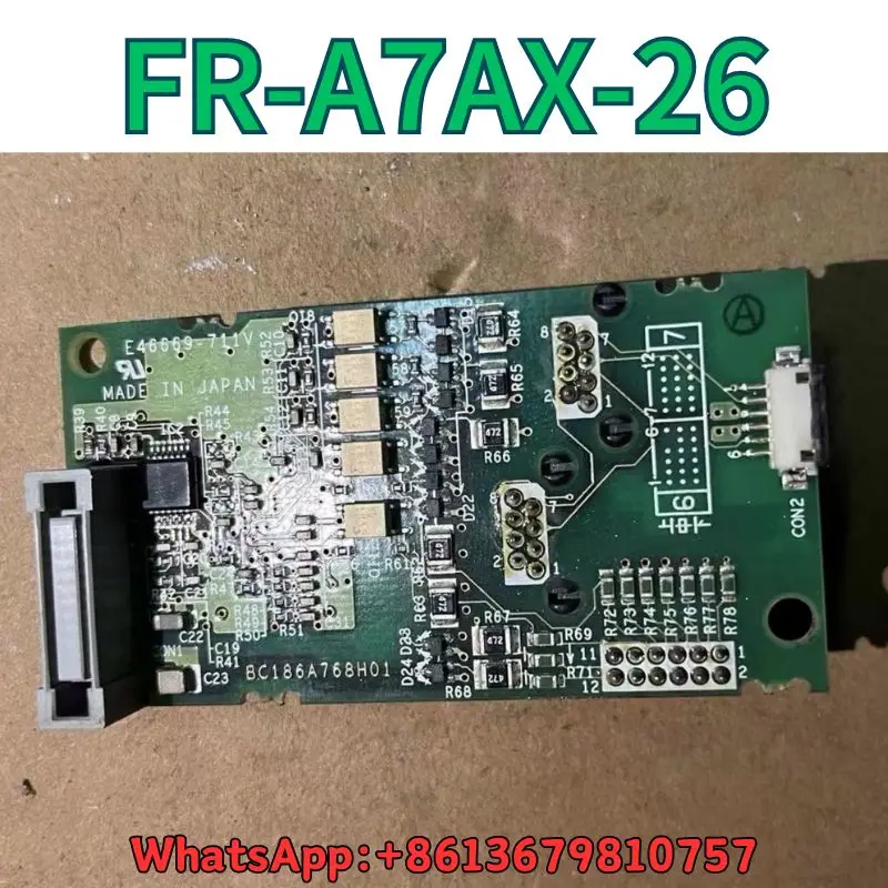 

second-hand Communication card FR-A7AX-26 test OK Fast Shipping