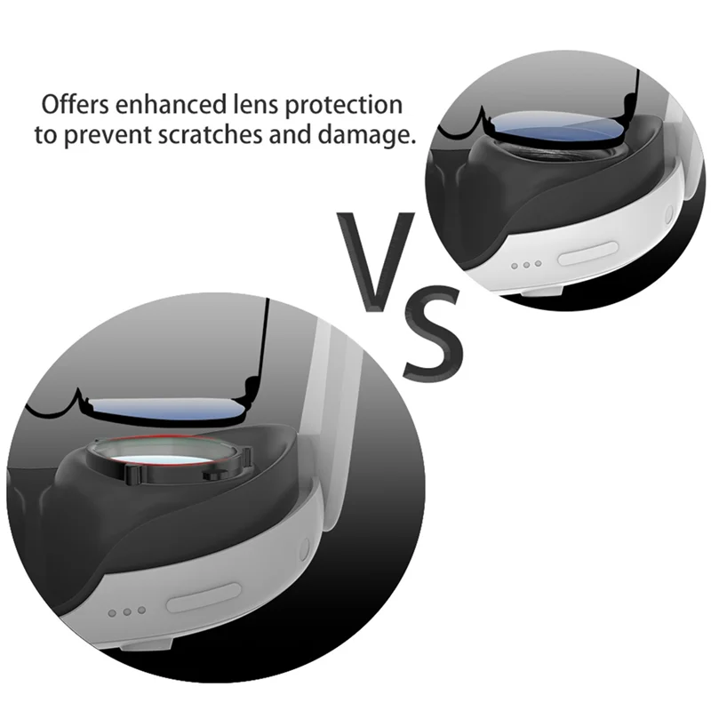 AA87 2 uds montura de lente VR de plástico de desmontaje rápido accesorios VR para lentes Meta Quest 3 montura de gafas magnética