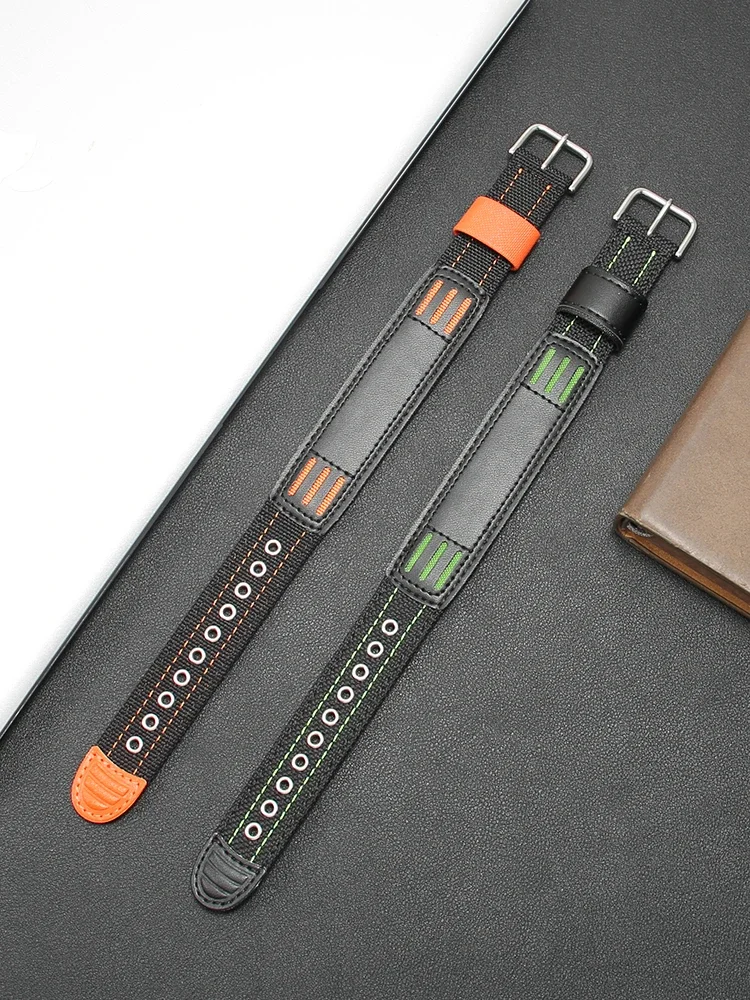 Pai Canvas Watch Strap Compatible with PRG-510 110 130G PRW-5100G Integrated Leather