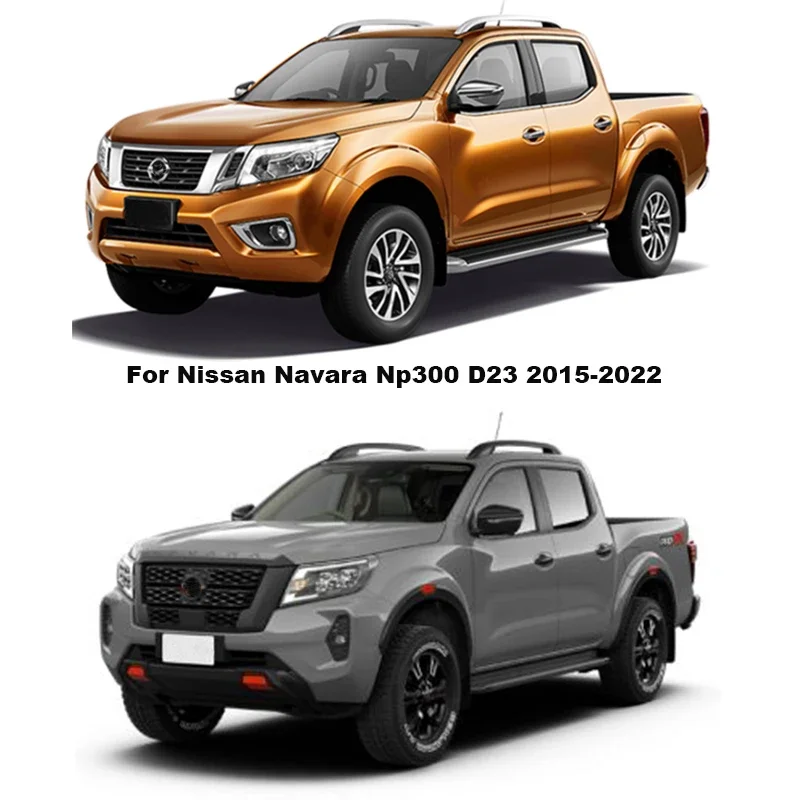 Window Visor For Nissan Navara Frontier NP300 D23 2015 2016 2017 2018 2019 2020 2021 2022 Side Window Deflector Sun Rain Guard